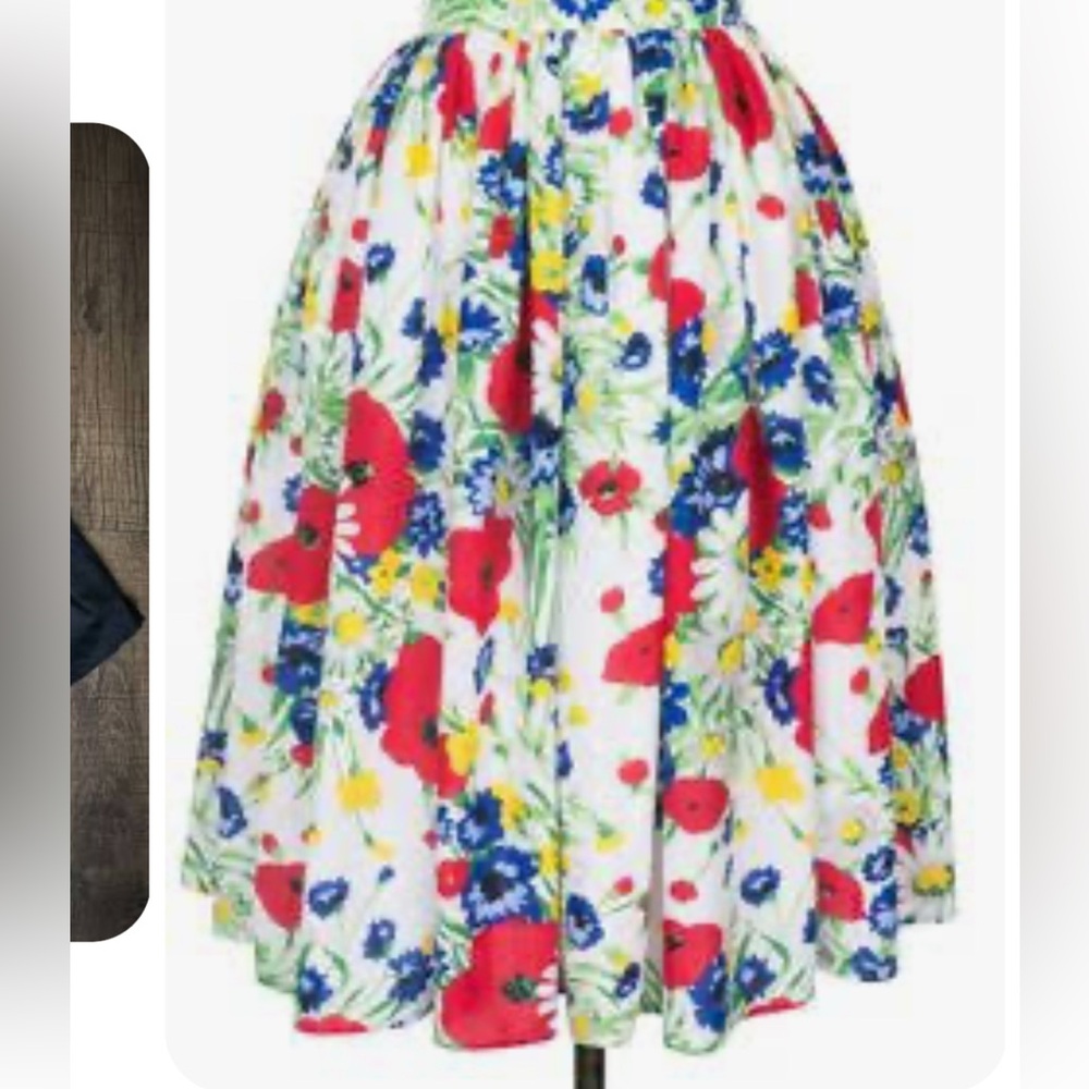 Trashy Diva Wildflowers Skirt sz 8